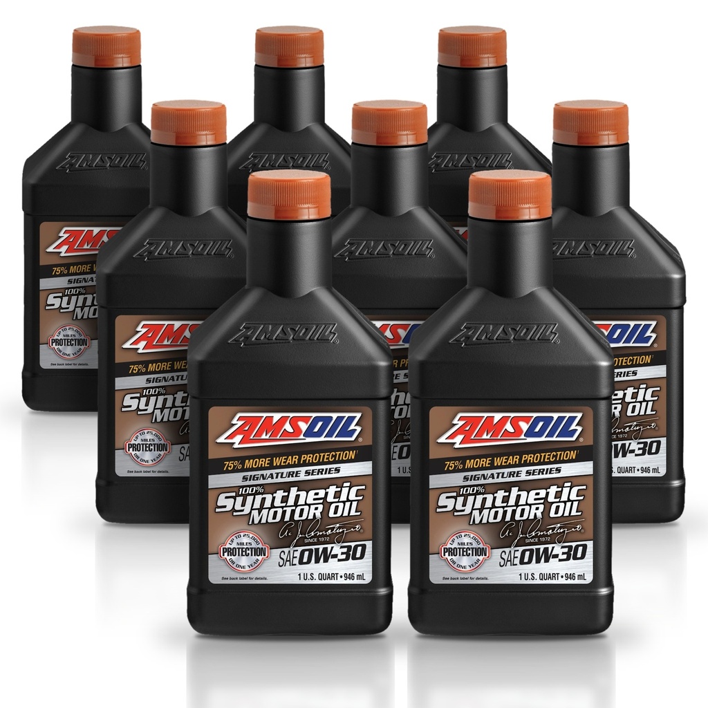 [KIT-AMAZOQT-8L] Kit 8 Litros SAE 0W30 Synthetic Motor Oil AMSOIL