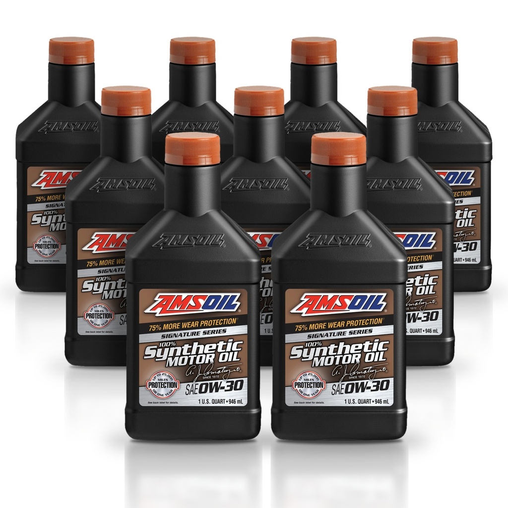 [KIT-AMAZOQT-9L] Kit 9 Litros SAE 0W30 Synthetic Motor Oil AMSOIL