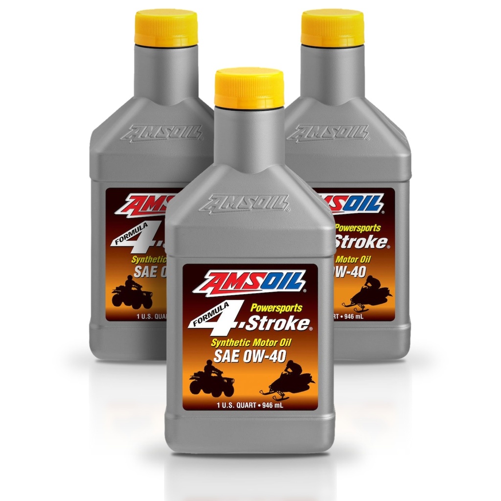 [KIT-AMAFFQT-3L] Kit 3 Litros SAE 0W40 Formula 4-Stroke® Synthetic Power Sports Motor Oil AMSOIL