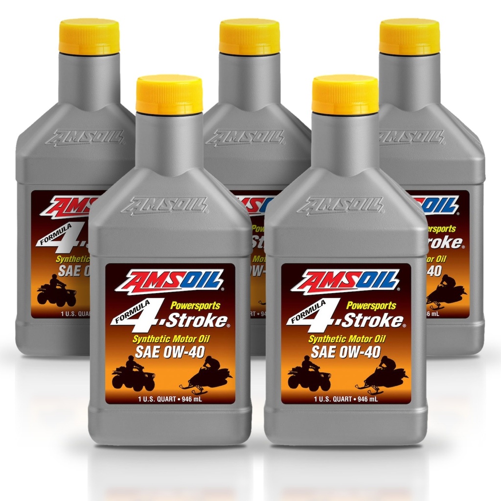 [KIT-AMAFFQT-5L] Kit 5 Litros SAE 0W40 Formula 4-Stroke® Synthetic Power Sports Motor Oil AMSOIL