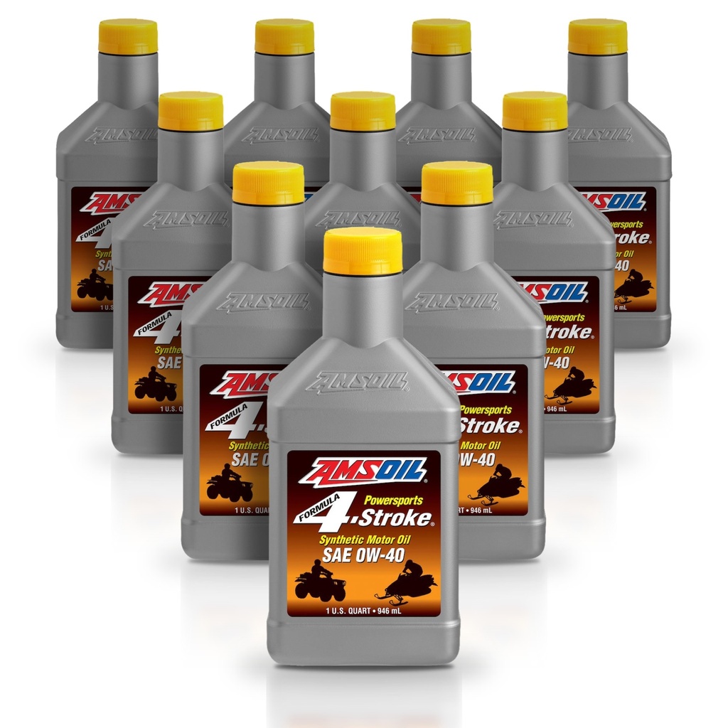 [KIT-AMAFFQT-10L] Kit 10 Litros SAE 0W40 Formula 4-Stroke® Synthetic Power Sports Motor Oil AMSOIL