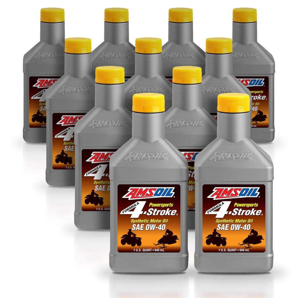 [KIT-AMAFFQT-11L] Kit 11 Litros SAE 0W40 Formula 4-Stroke® Synthetic Power Sports Motor Oil AMSOIL