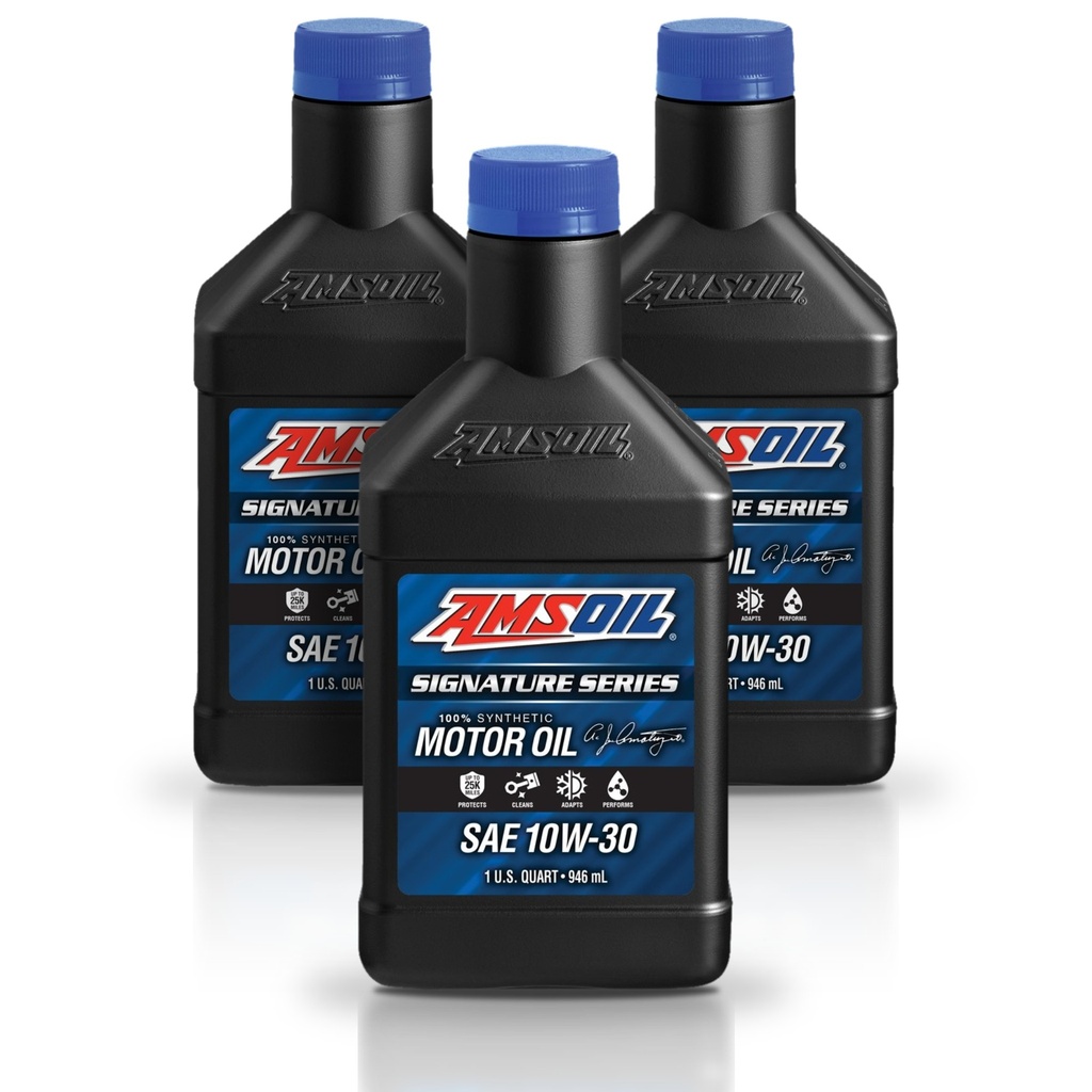 [KIT-AMATMQT-3L] Kit 3 Litros SAE 10W30 Synthetic Motor Oil AMSOIL