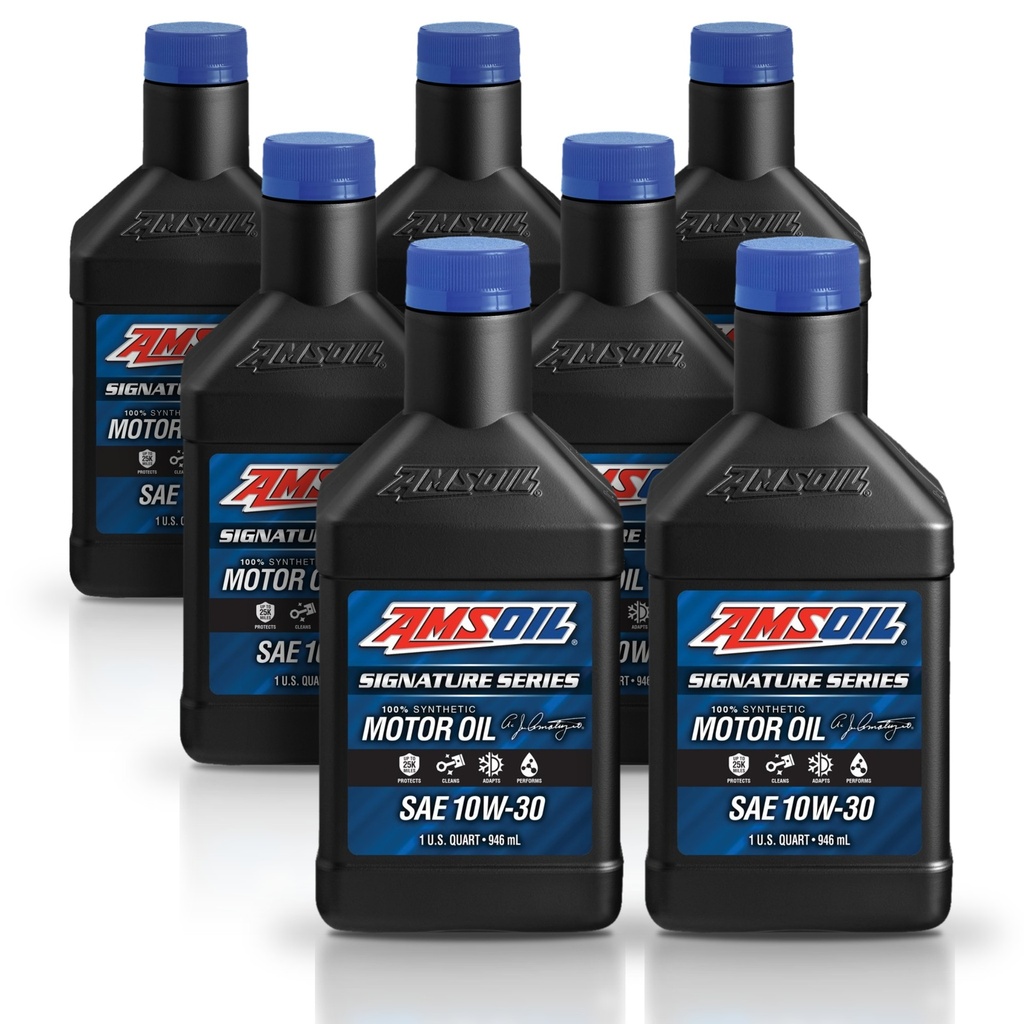 [KIT-AMATMQT-7L] Kit 7 Litros SAE 10W30 Synthetic Motor Oil AMSOIL