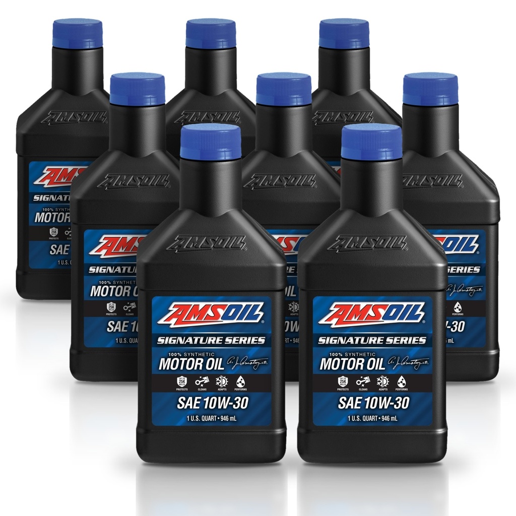 [KIT-AMATMQT-8L] Kit 8 Litros SAE 10W30 Synthetic Motor Oil AMSOIL