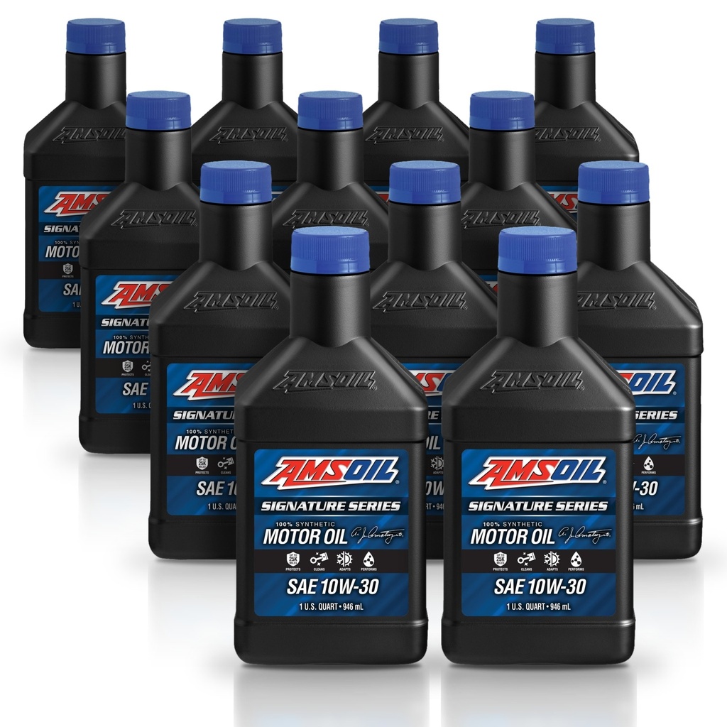 [KIT-AMATMQT-12L] Kit 12 Litros SAE 10W30 Synthetic Motor Oil AMSOIL