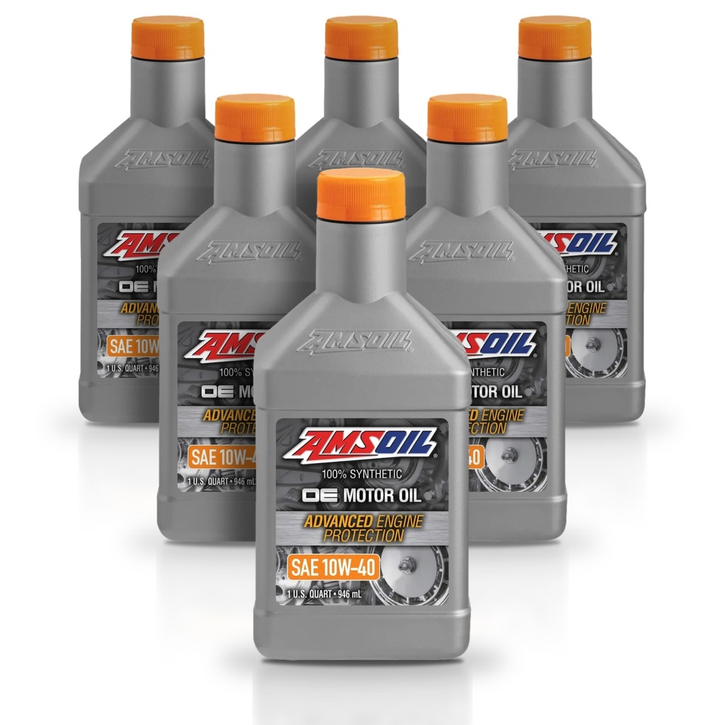 [KIT-AMOEHQT-6L] Kit 6 Litros SAE 10W40 OE Synthetic Motor Oil AMSOIL