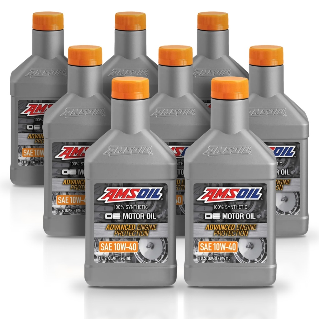 [KIT-AMOEHQT-8L] Kit 8 Litros SAE 10W40 OE Synthetic Motor Oil AMSOIL