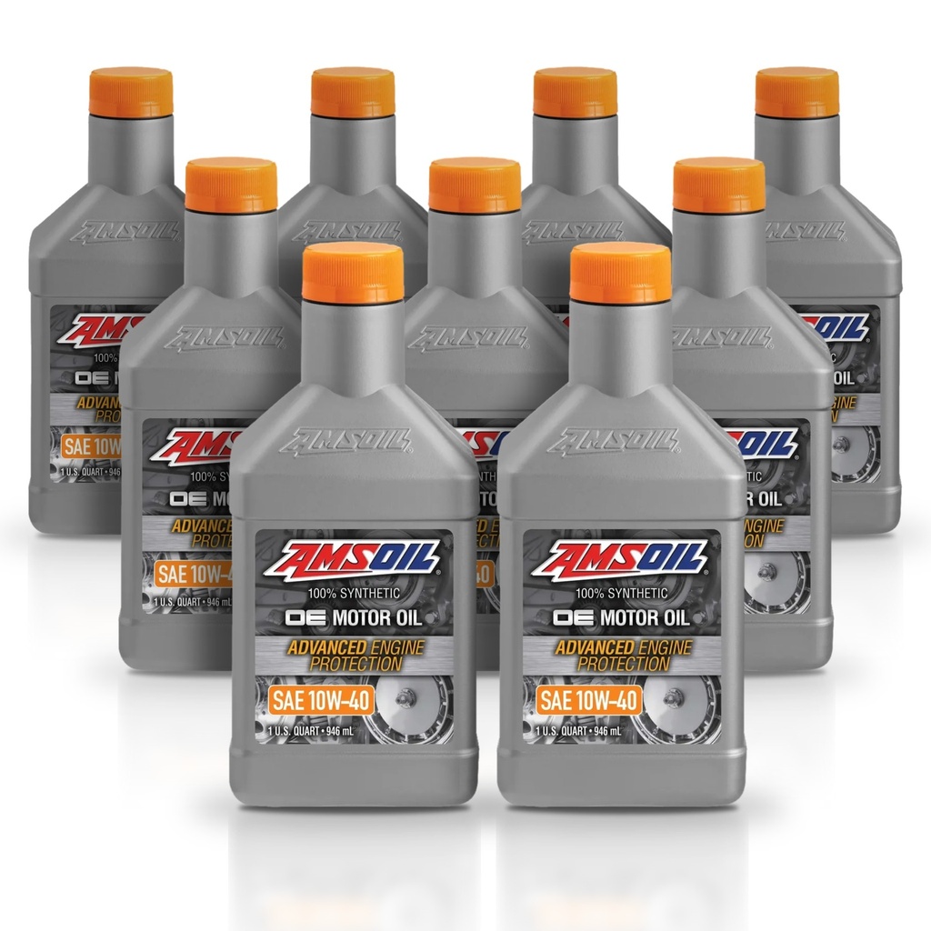 [KIT-AMOEHQT-9L] Kit 9 Litros SAE 10W40 OE Synthetic Motor Oil AMSOIL