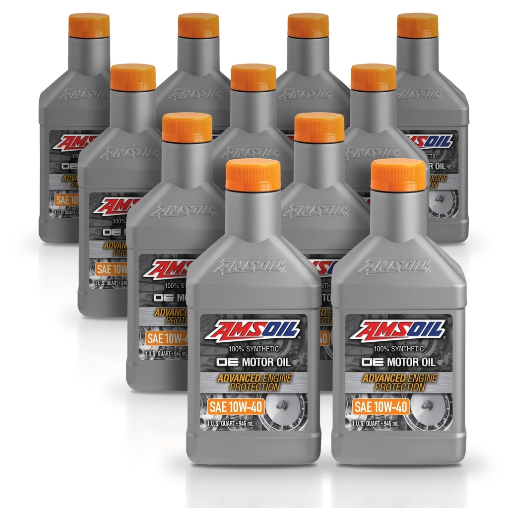 [KIT-AMOEHQT-11L] Kit 11 Litros SAE 10W40 OE Synthetic Motor Oil AMSOIL
