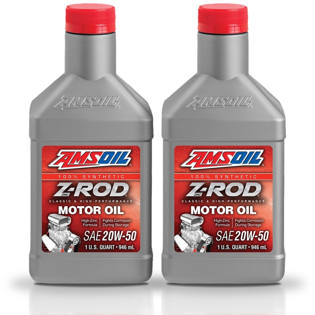 [KIT-AMZRFQT-2L] Kit 2 Litros SAE 20W50 Z-ROD™ Synthetic Motor Oil AMSOIL
