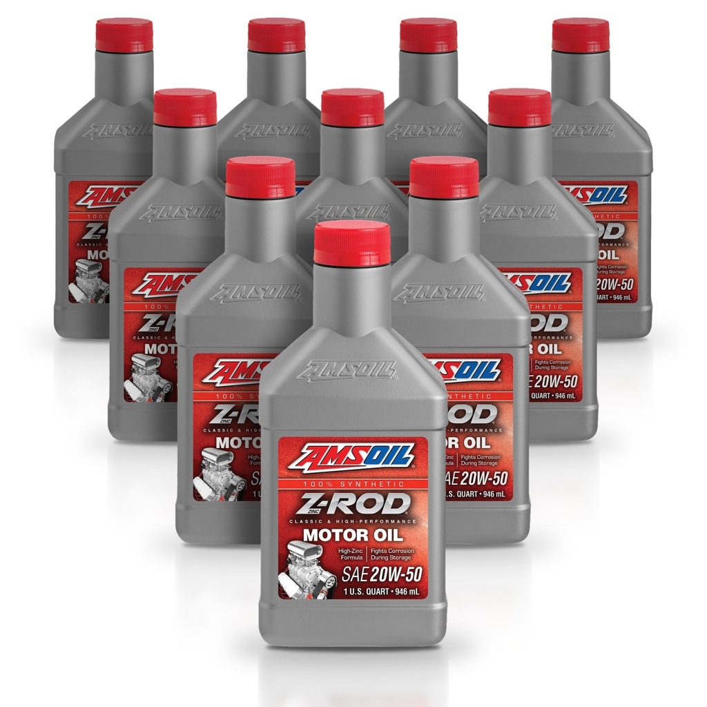 [KIT-AMZRFQT-10L] Kit 10 Litros SAE 20W50 Z-ROD™ Synthetic Motor Oil AMSOIL