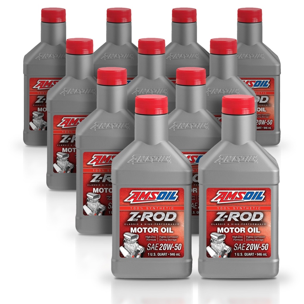 [KIT-AMZRFQT-11L] Kit 11 Litros SAE 20W50 Z-ROD™ Synthetic Motor Oil AMSOIL