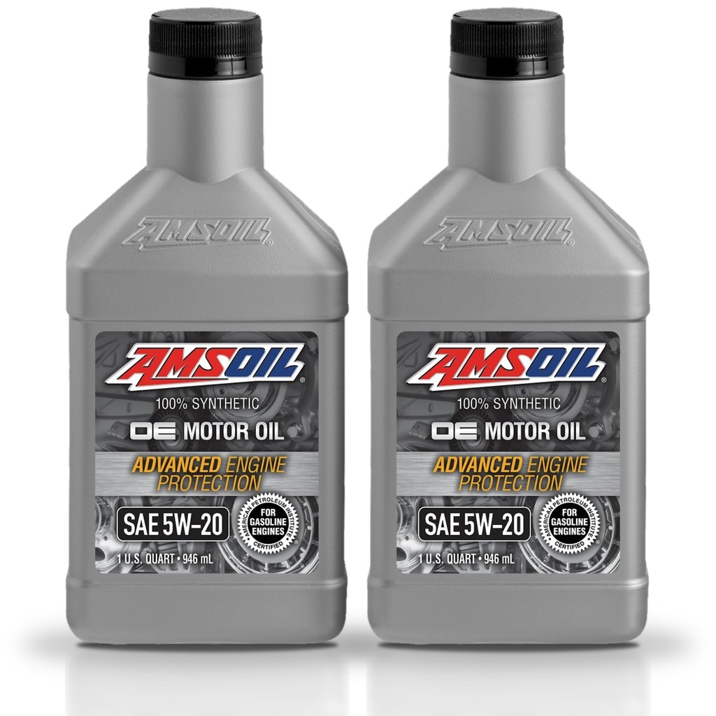 [KIT-AMOEMQT-2L] Kit 2 Litros SAE 5W20 OE Synthetic Motor Oil AMSOIL