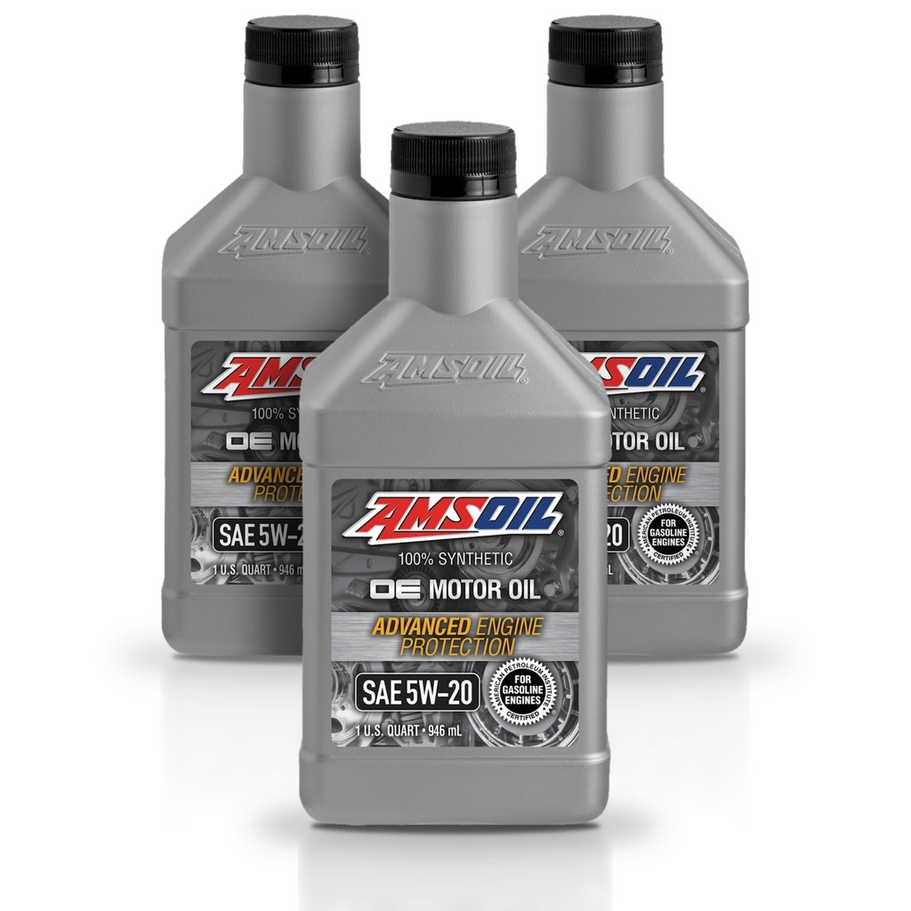 [KIT-AMOEMQT-3L] Kit 3 Litros SAE 5W20 OE Synthetic Motor Oil AMSOIL