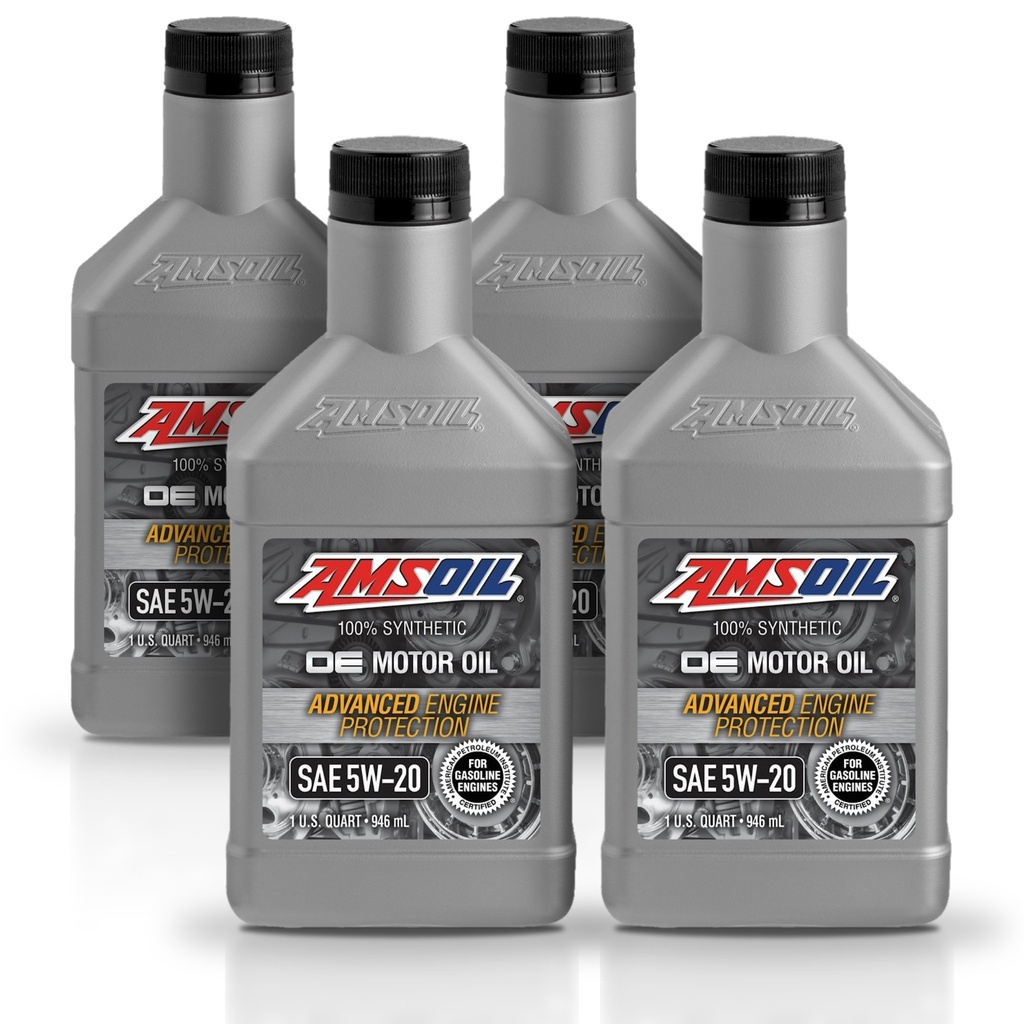 [KIT-AMOEMQT-4L] Kit 4 Litros SAE 5W20 OE Synthetic Motor Oil AMSOIL