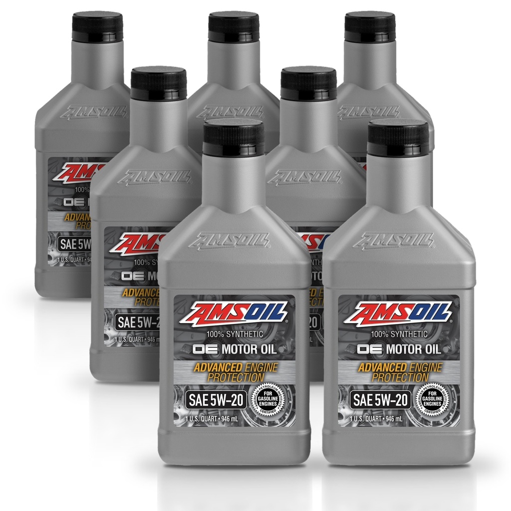 [KIT-AMOEMQT-7L] Kit 7 Litros SAE 5W20 OE Synthetic Motor Oil AMSOIL