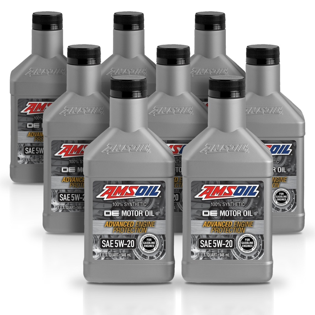 [KIT-AMOEMQT-8L] Kit 8 Litros SAE 5W20 OE Synthetic Motor Oil AMSOIL