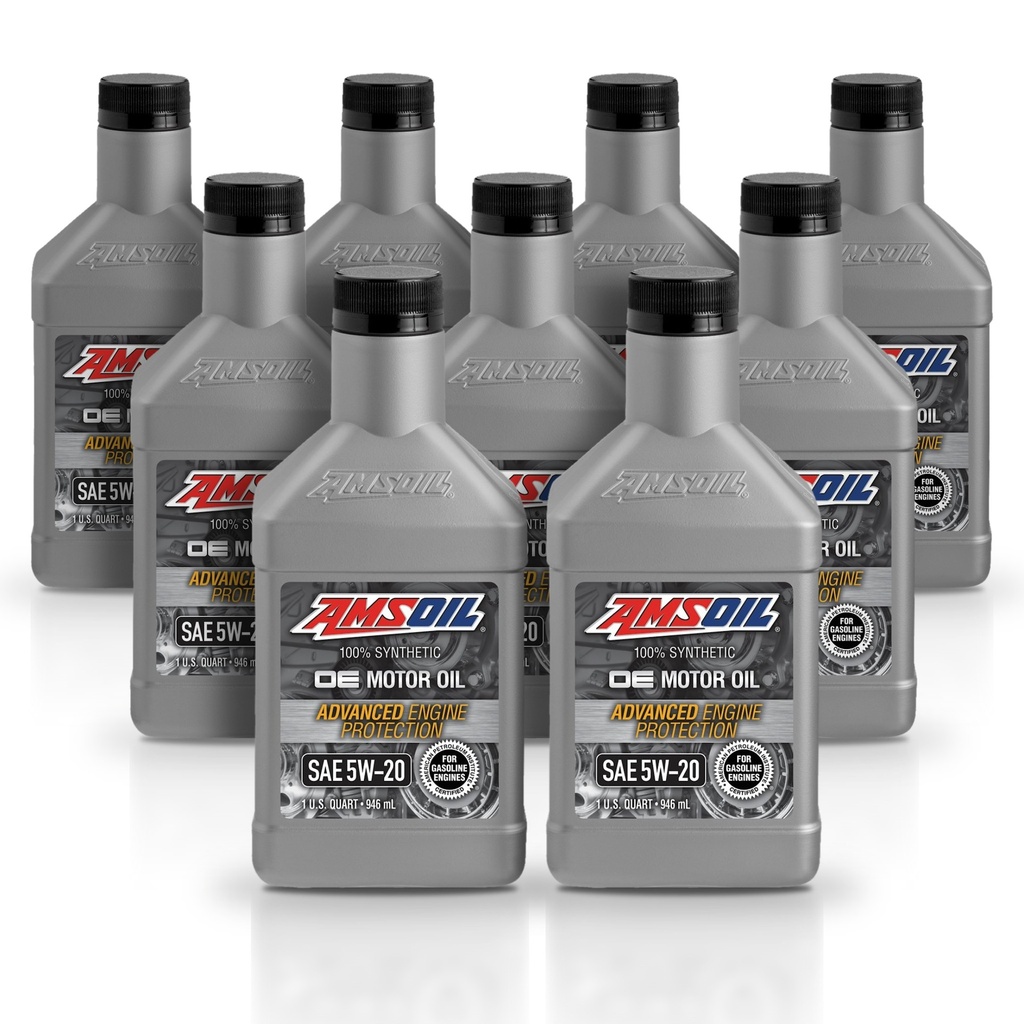 [KIT-AMOEMQT-9L] Kit 9 Litros SAE 5W20 OE Synthetic Motor Oil AMSOIL