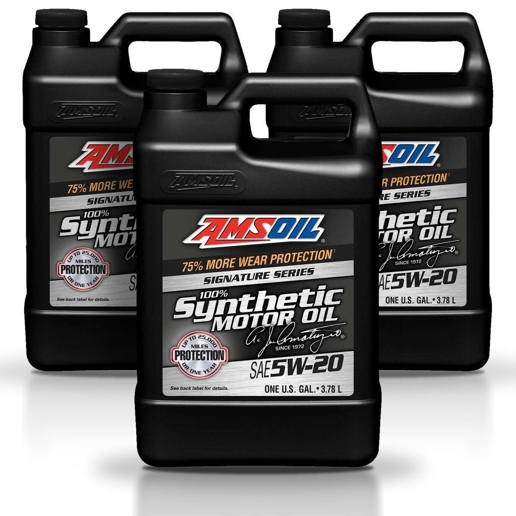[KIT-AMALM1G-3G] Kit 3 Galones SAE 5W20 Synthetic Motor Oil AMSOIL