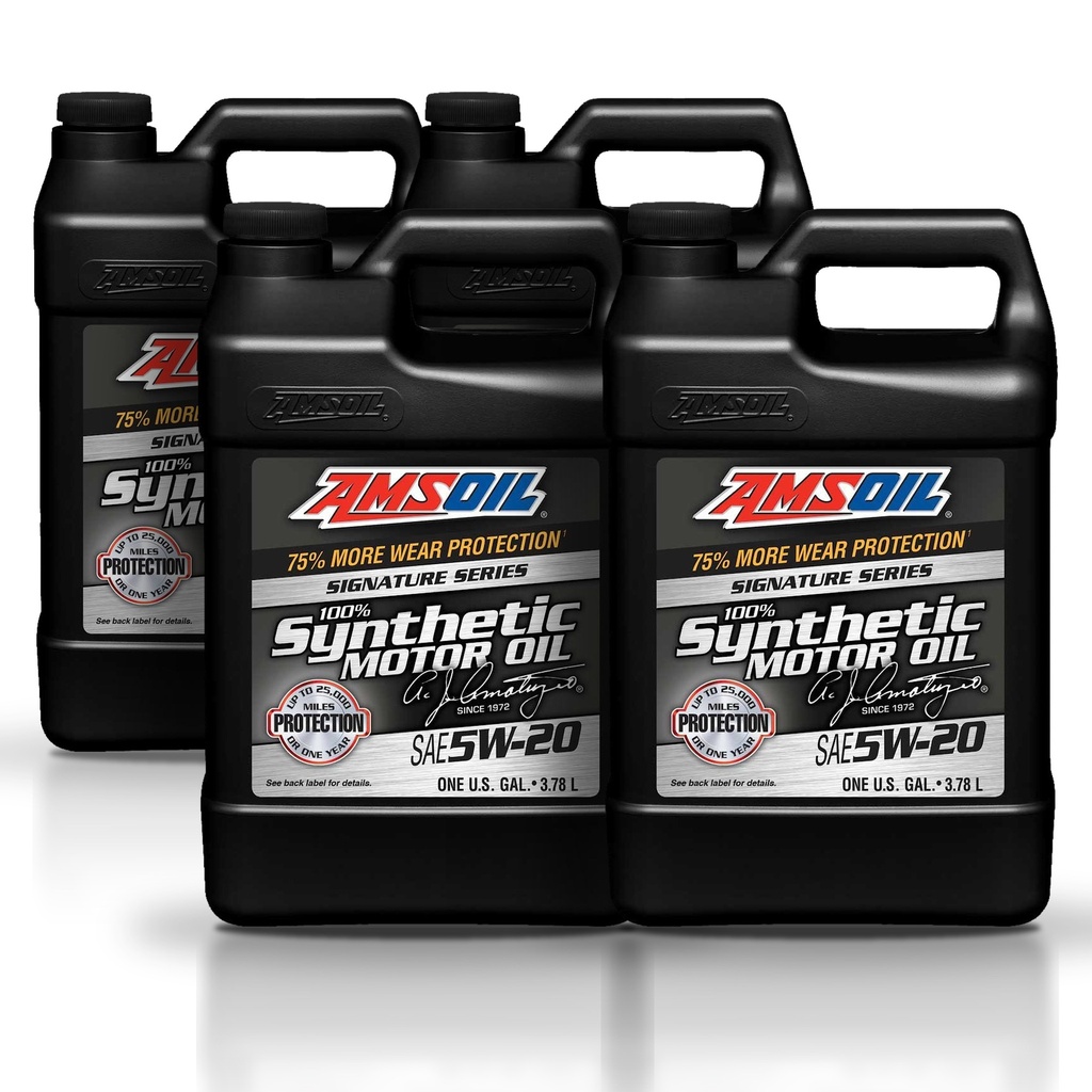 [KIT-AMALM1G-4G] Kit 4 Galones SAE 5W20 Synthetic Motor Oil AMSOIL