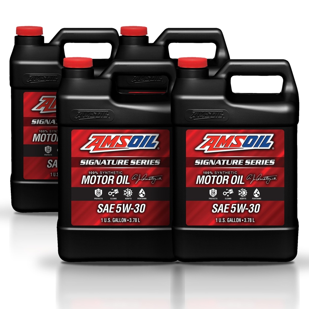 [KIT-AMASL1G-4G] Kit 4 Galones SAE 5W30 Synthetic Motor Oil AMSOIL