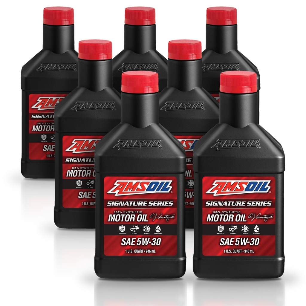 [KIT-AMASLQT-7L] Kit 7 Litros SAE 5W30 Synthetic Motor Oil AMSOIL