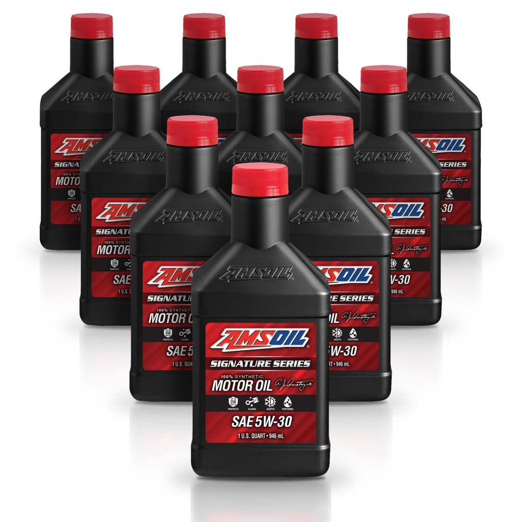 [KIT-AMASLQT-10L] Kit 10 Litros SAE 5W30 Synthetic Motor Oil AMSOIL