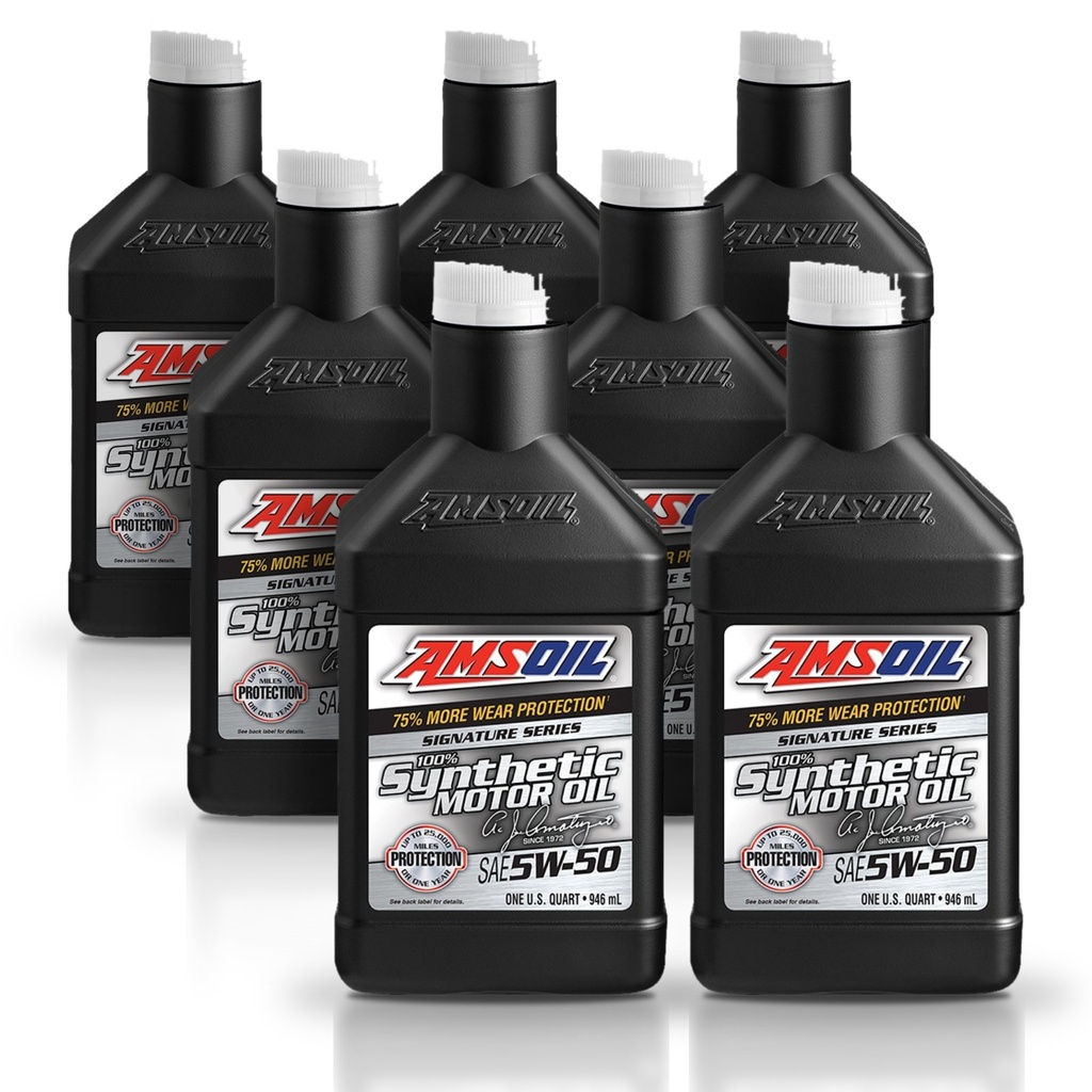 [KIT-AMAMRQT-7L] Kit 7 Litros SAE 5W50 Synthetic Motor Oil AMSOIL