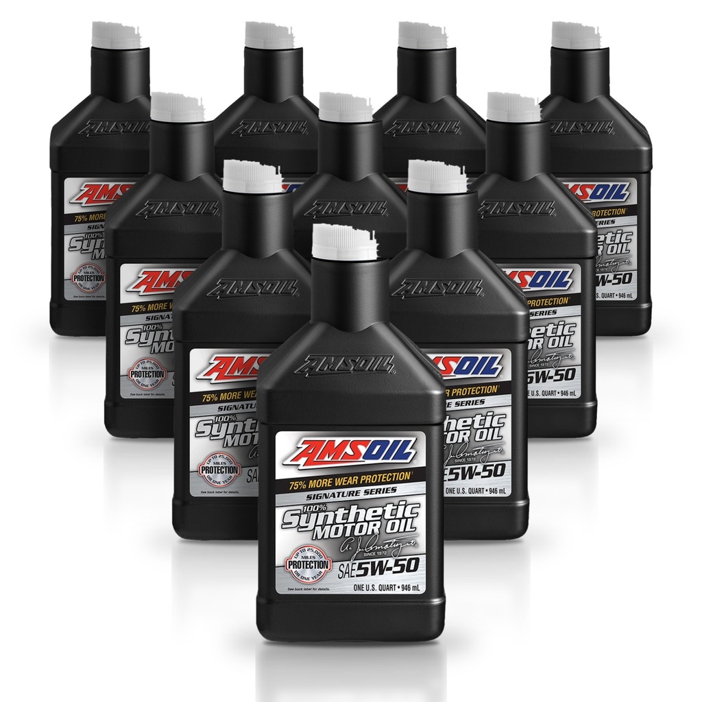 [KIT-AMAMRQT-10L] Kit 10 Litros SAE 5W50 Synthetic Motor Oil AMSOIL