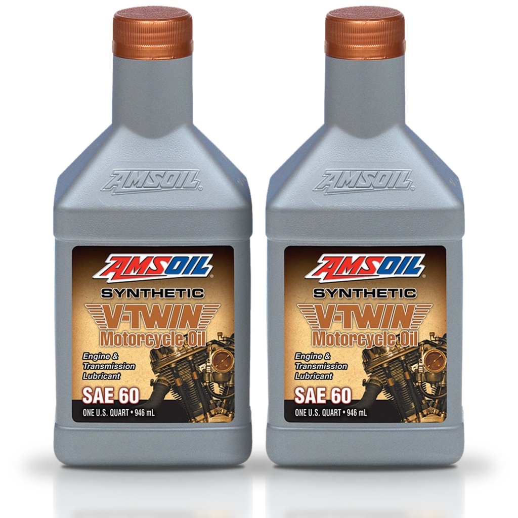 [KIT-AMMCSQT-2L] Kit 2 Litros SAE 60 Synthetic Motorcycle Oil AMSOIL