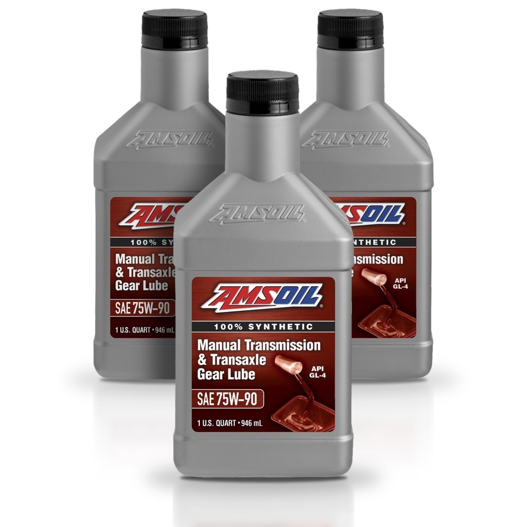 [KIT-AMMTGQT-3L] Kit 3 Litros SAE 75W90 Synthetic Manual Transmission and Transaxle Gear Lube AMSOIL