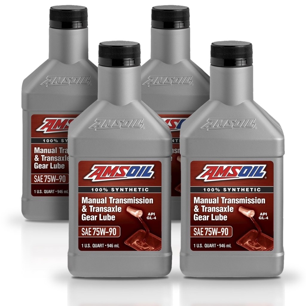 [KIT-AMMTGQT-4L] Kit 4 Litros SAE 75W90 Synthetic Manual Transmission and Transaxle Gear Lube AMSOIL