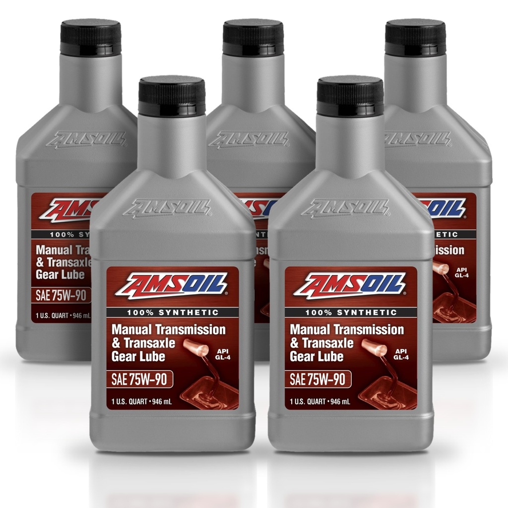 [KIT-AMMTGQT-5L] Kit 5 Litros SAE 75W90 Synthetic Manual Transmission and Transaxle Gear Lube AMSOIL