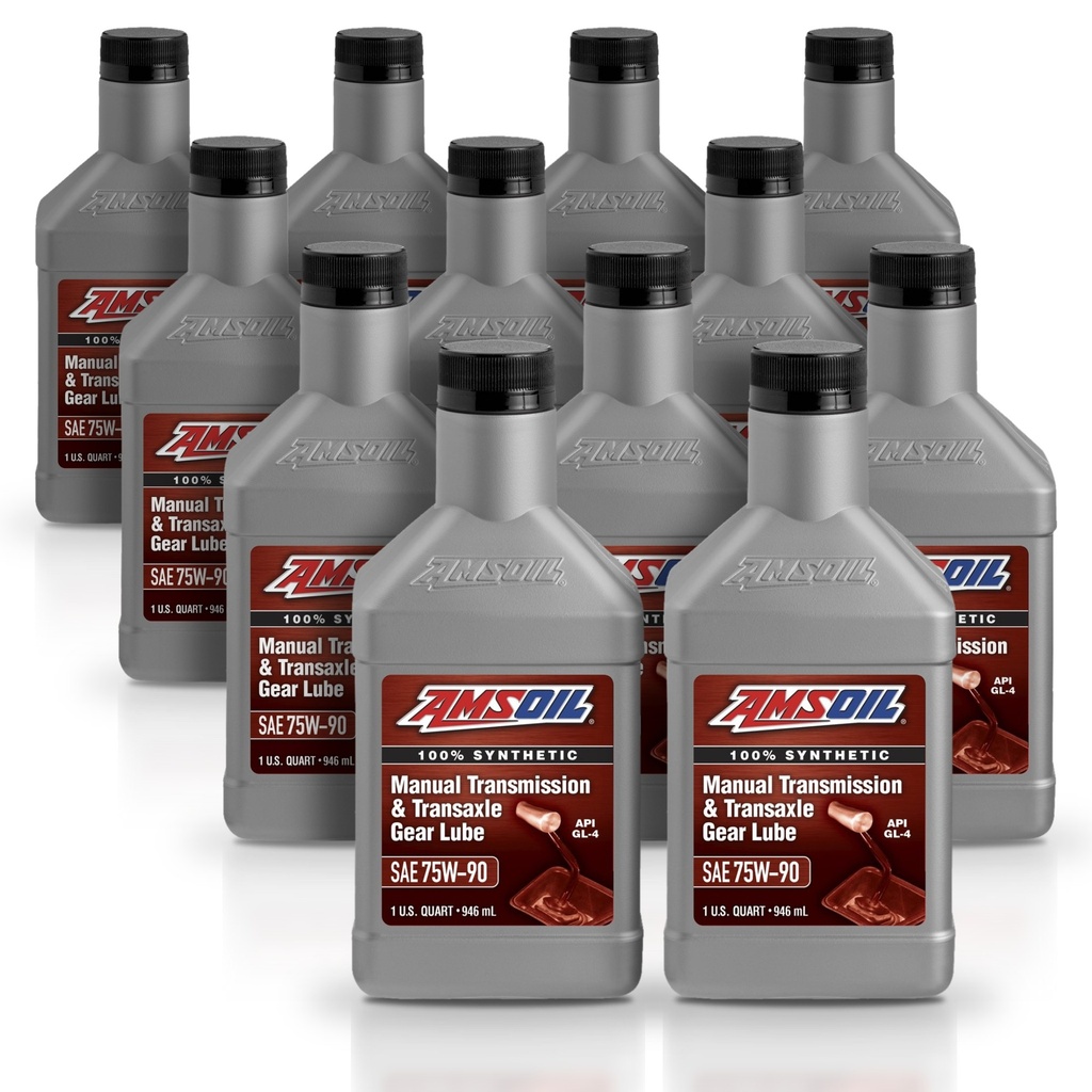 [KIT-AMMTGQT-12L] Kit 12 Litros SAE 75W90 Synthetic Manual Transmission and Transaxle Gear Lube AMSOIL