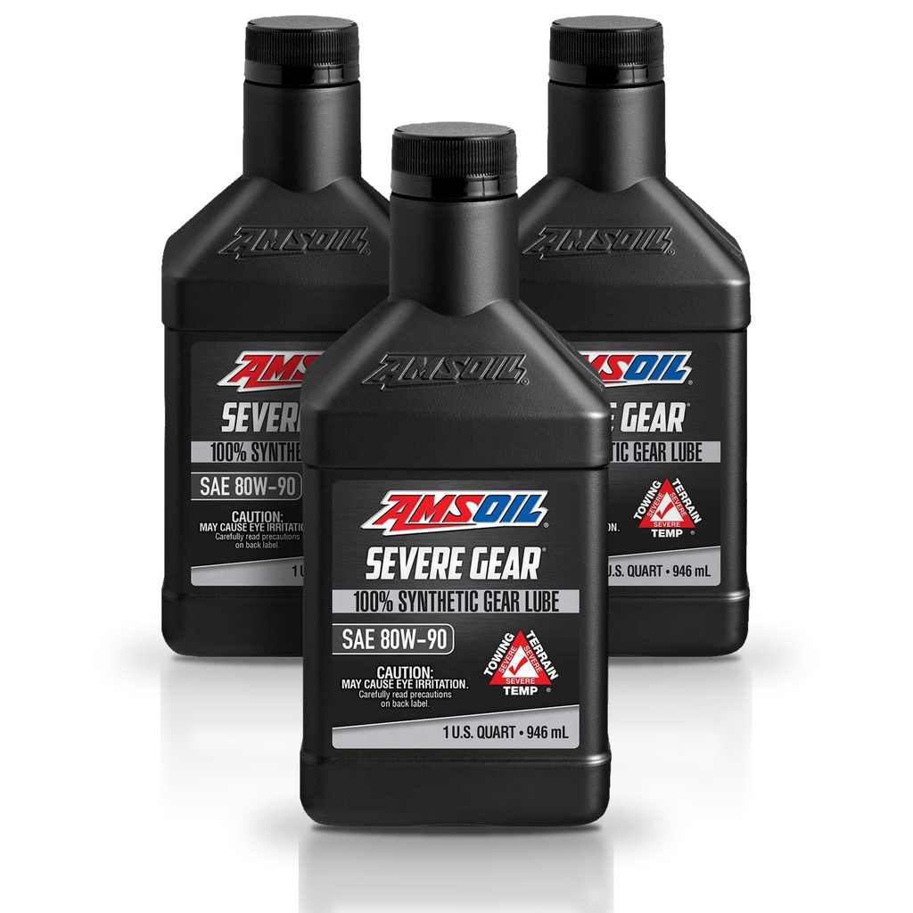 [KIT-AMAGLQT-3L] Kit 3 Litros SAE 80W90 Synthetic Gear Lube AMSOIL