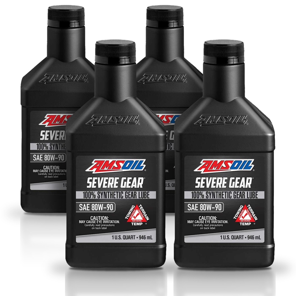 [KIT-AMAGLQT-4L] Kit 4 Litros SAE 80W90 Synthetic Gear Lube AMSOIL