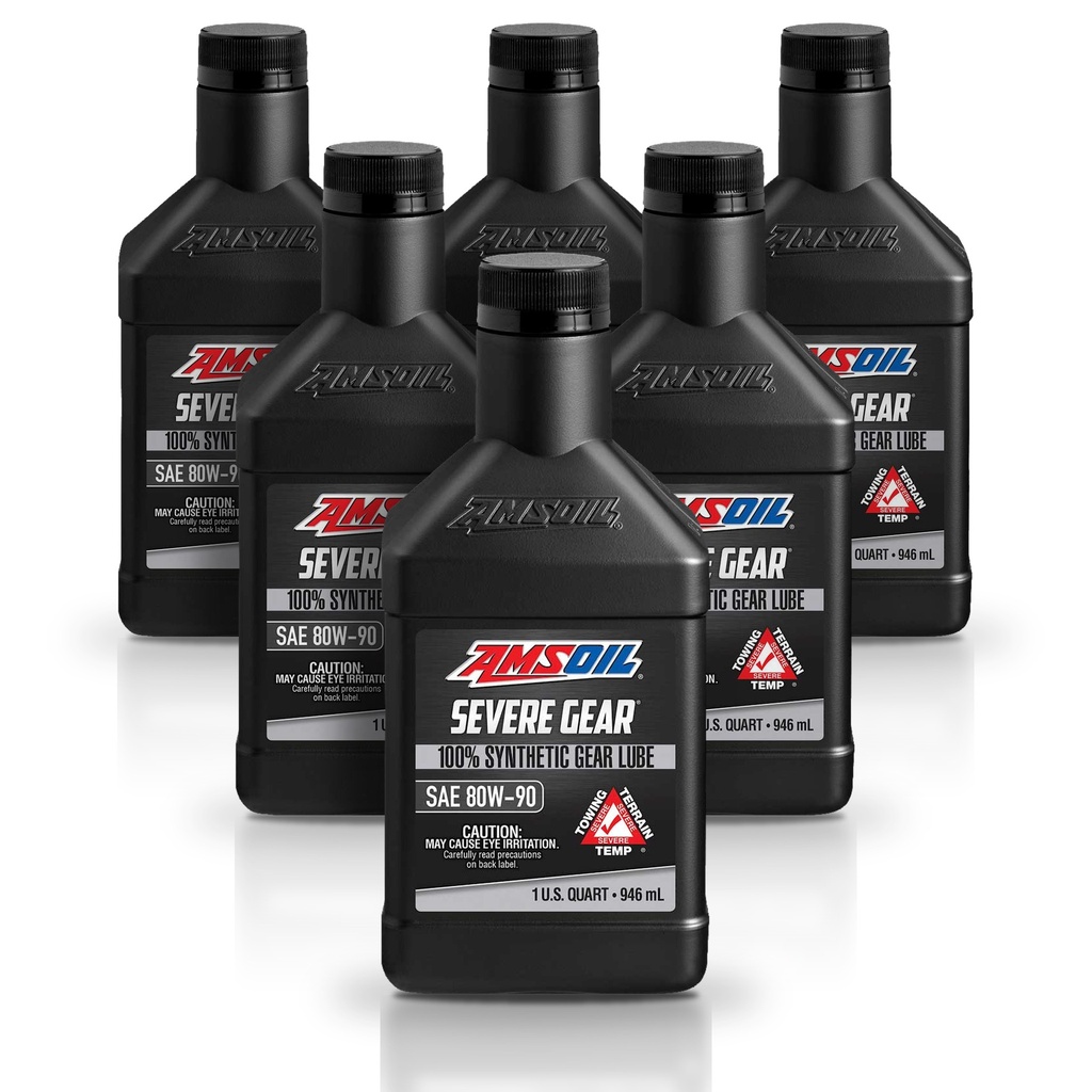 [KIT-AMAGLQT-6L] Kit 6 Litros SAE 80W90 Synthetic Gear Lube AMSOIL