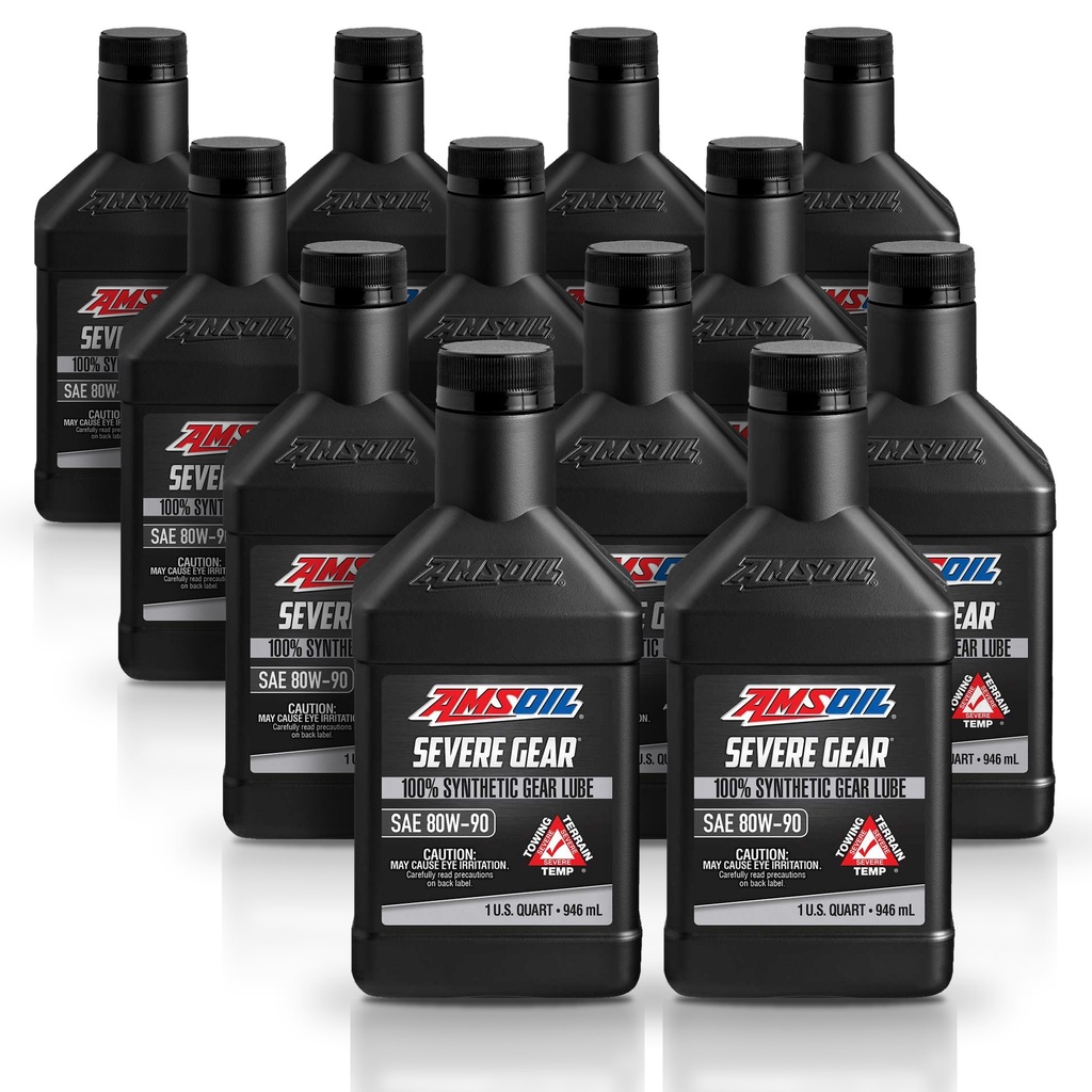 [KIT-AMAGLQT-12L] Kit 12 Litros SAE 80W90 Synthetic Gear Lube AMSOIL