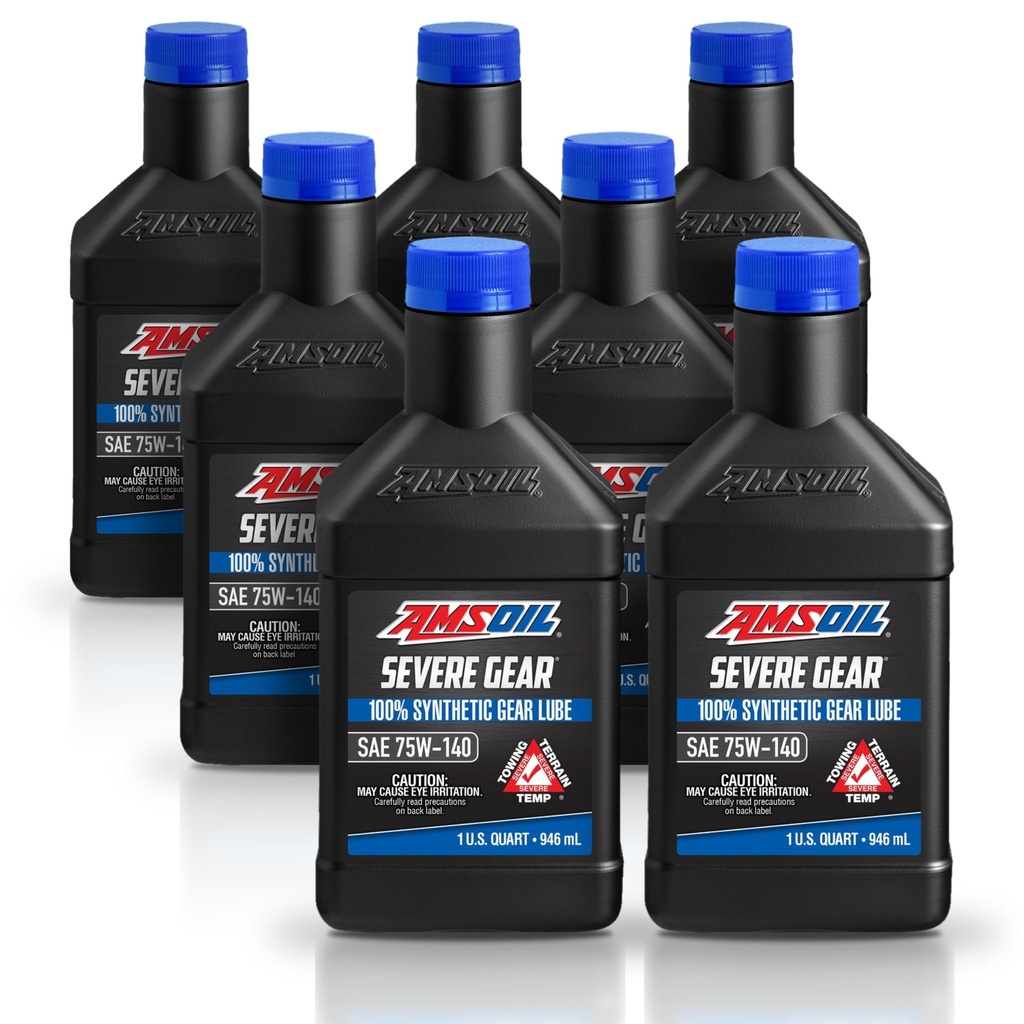 [KIT-AMSVOQT-7L] Kit 7 Litros Severe Gear® SAE 75W140 Synthetic Gear Lube AMSOIL