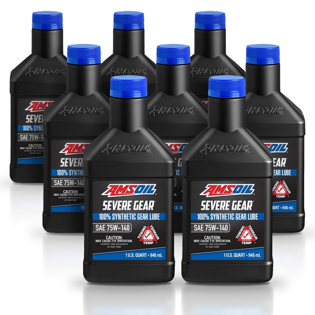[KIT-AMSVOQT-8L] Kit 8 Litros Severe Gear® SAE 75W140 Synthetic Gear Lube AMSOIL