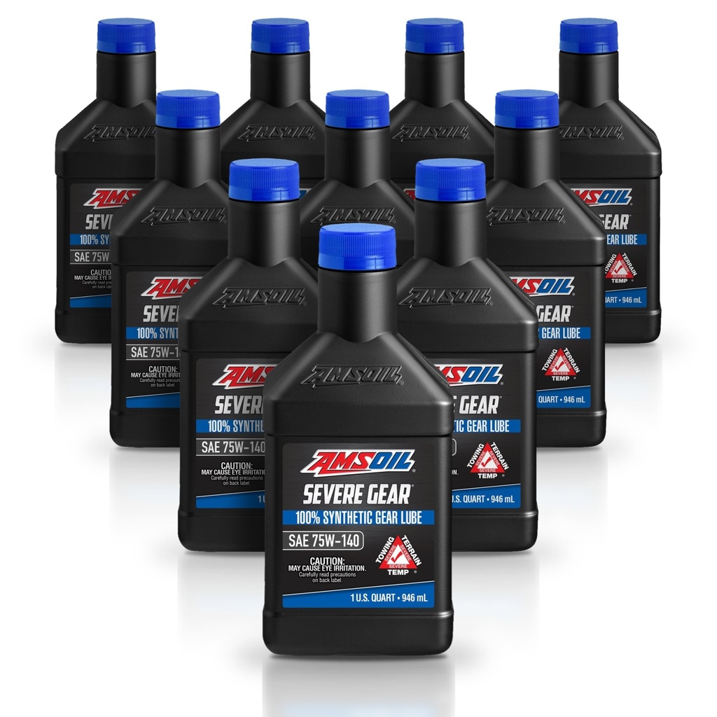 [KIT-AMSVOQT-10L] Kit 10 Litros Severe Gear® SAE 75W140 Synthetic Gear Lube AMSOIL