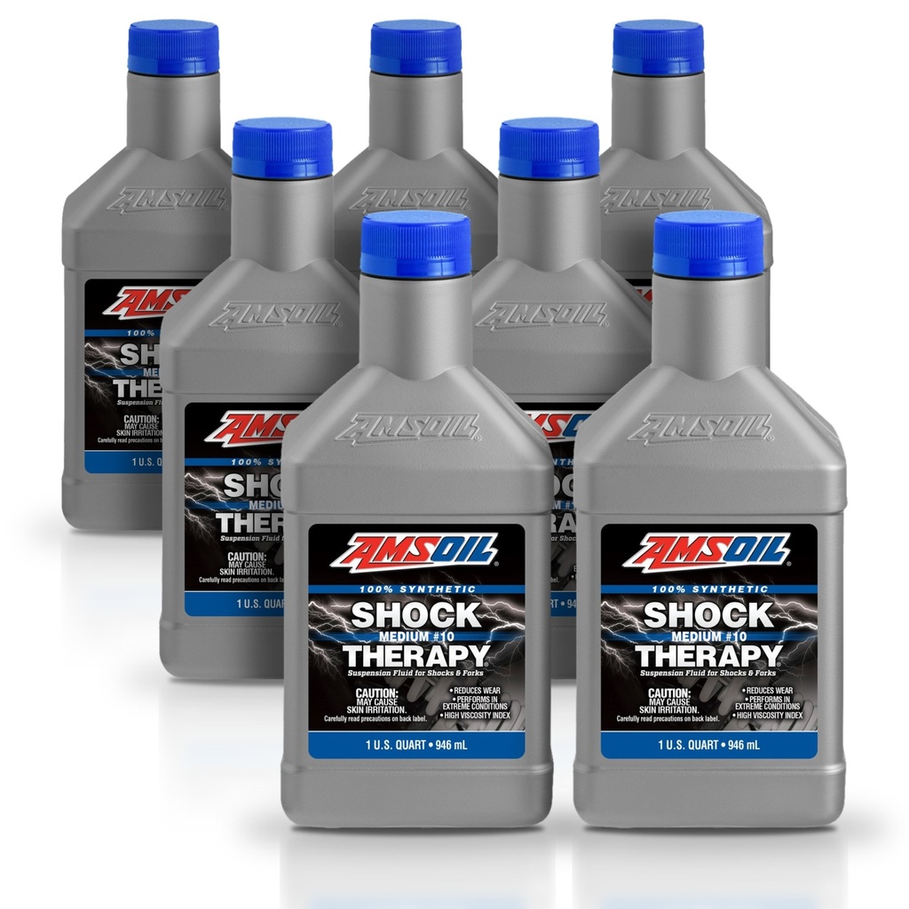 [KIT-AMSTMQT-7L] Kit 7 Litros Shock Therapy Suspension Fluid #10 Medium AMSOIL