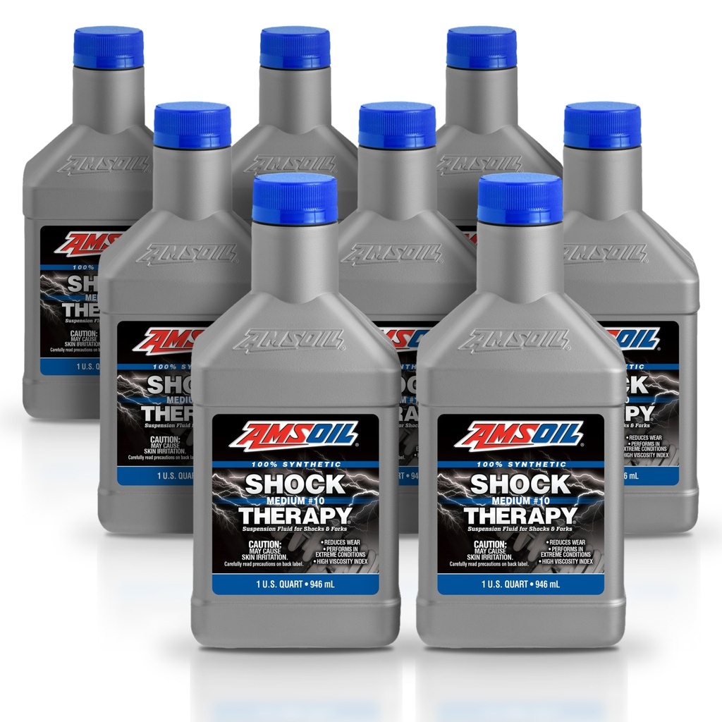 [KIT-AMSTMQT-8L] Kit 8 Litros Shock Therapy Suspension Fluid #10 Medium AMSOIL