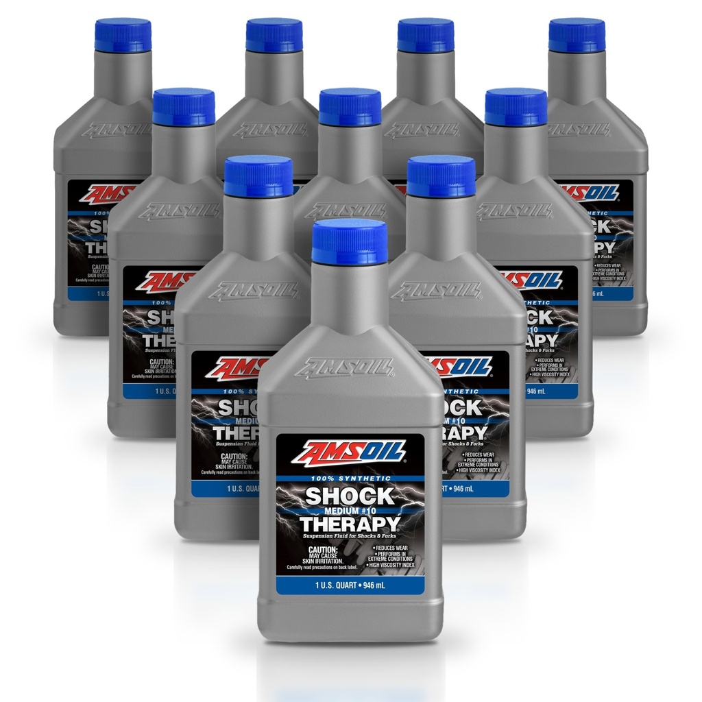 [KIT-AMSTMQT-10L] Kit 10 Litros Shock Therapy Suspension Fluid #10 Medium AMSOIL