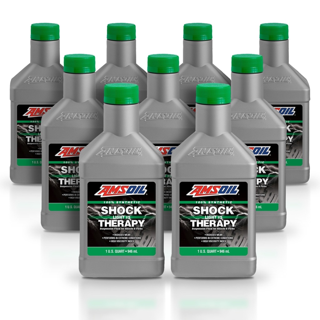 [KIT-AMSTLQT-9L] Kit 9 Litros Shock Therapy Suspension Fluid #5 Light AMSOIL