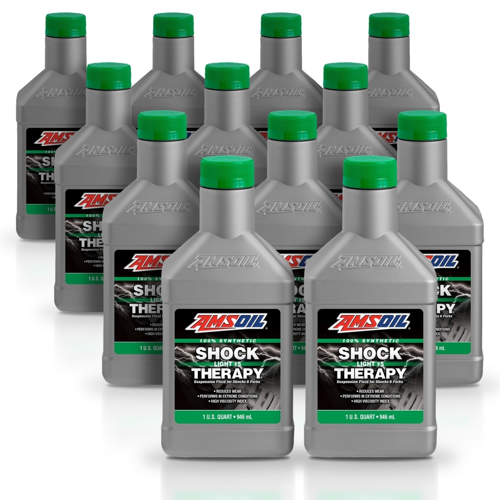 [KIT-AMSTLQT-12L] Kit 12 Litros Shock Therapy Suspension Fluid #5 Light AMSOIL