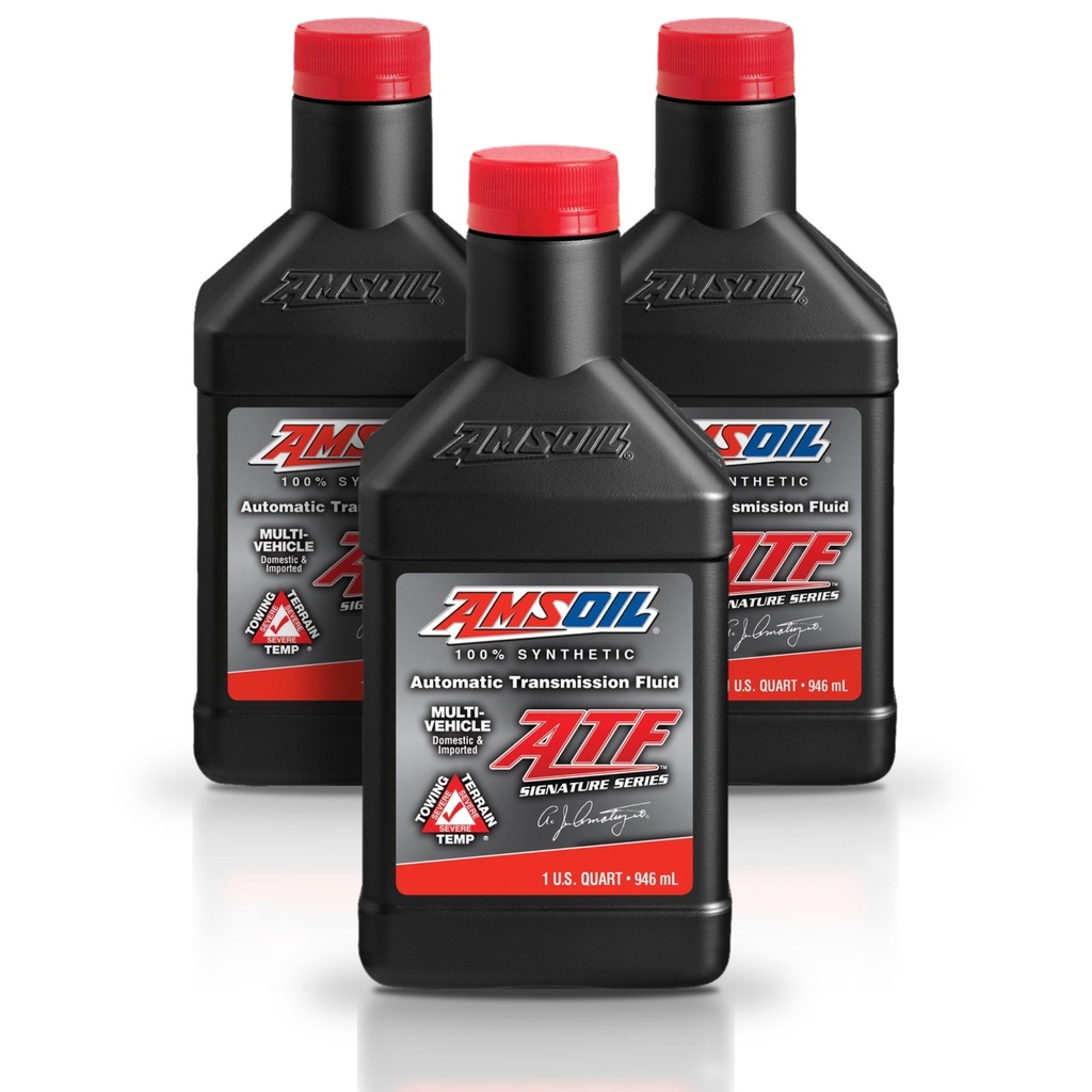 [KIT-AMATFQT-3L] Kit 3 Litros Signature Series Multi-Vehicle Synthetic Automatic Transmission Fluid AMSOIL