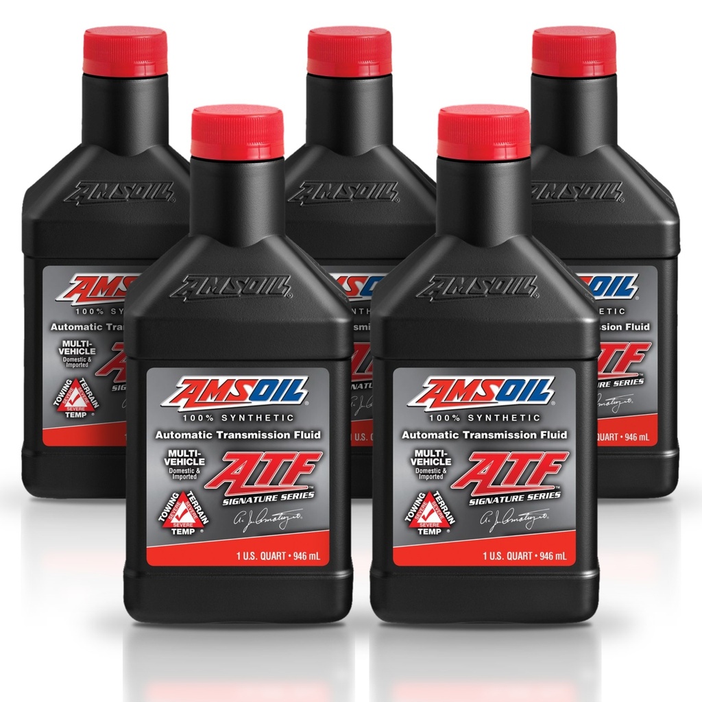 [KIT-AMATFQT-5L] Kit 5 Litros Signature Series Multi-Vehicle Synthetic Automatic Transmission Fluid AMSOIL