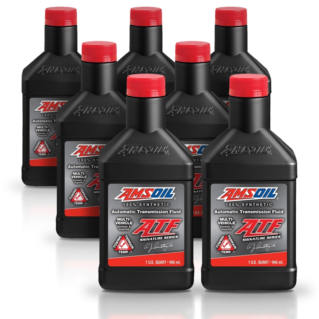 [KIT-AMATFQT-7L] Kit 7 Litros Signature Series Multi-Vehicle Synthetic Automatic Transmission Fluid AMSOIL